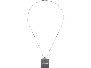 1017 ALYX 9SM Logo Plaque Necklace