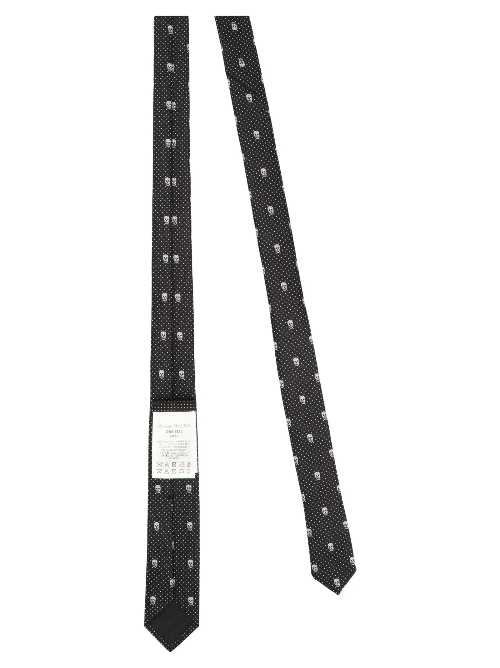 Alexander McQueen All-Over Skull Tie