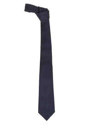 Alexander McQueen Allover Graffiti Detailed Tie
