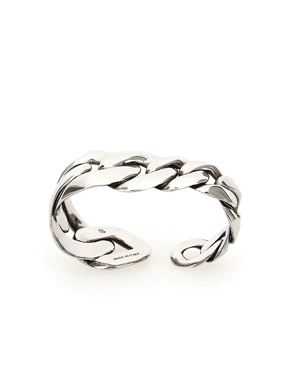Alexander McQueen Chain Link Knuckleduster Ring
