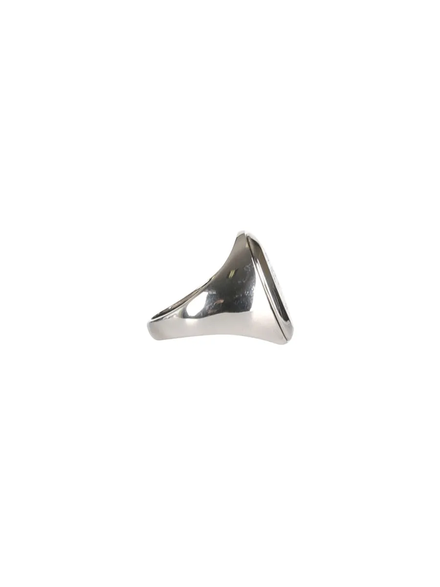 Alexander McQueen Engraved Ring