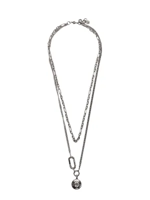 Alexander McQueen Layered Chain Link Necklace