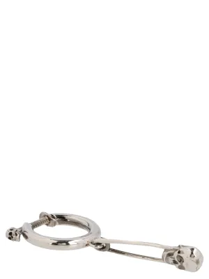 Alexander McQueen Skull Detailed Pin Clip