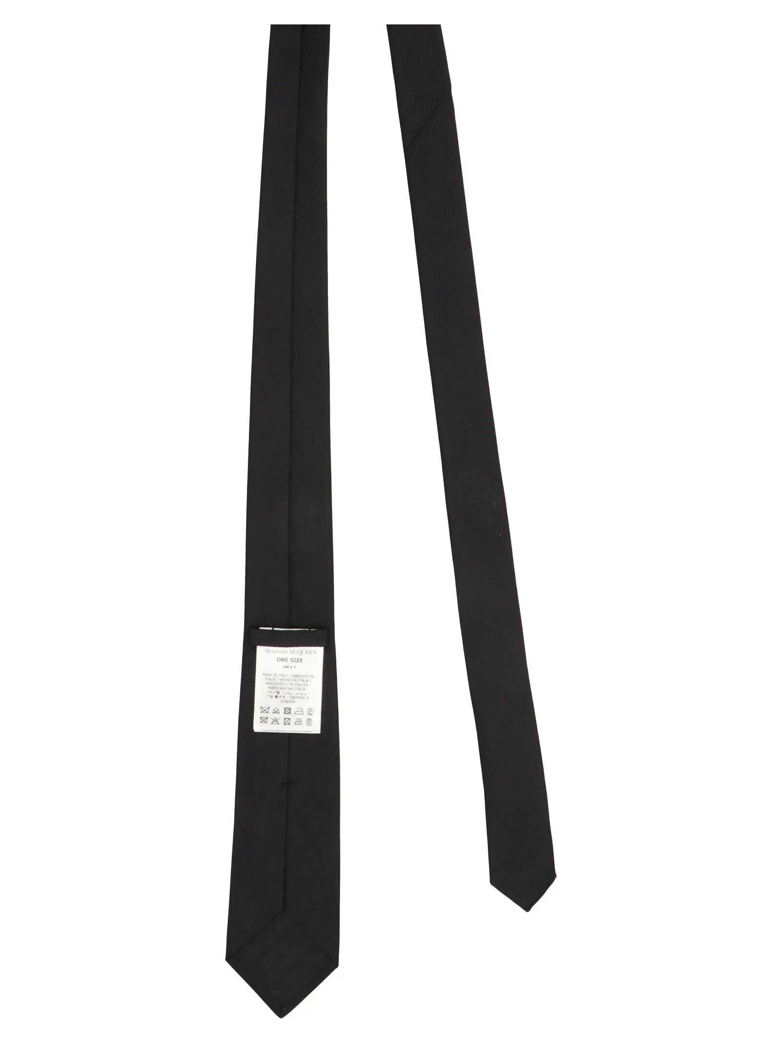 Alexander McQueen Skull Embellished Tie