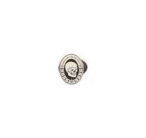 Alexander McQueen Skull-Logo Slip-On Signet Ring
