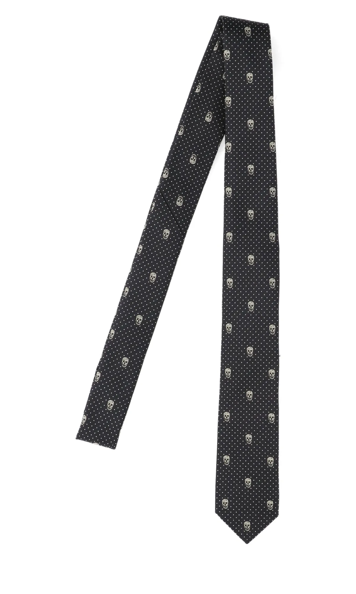 Alexander McQueen Skull Print Tie