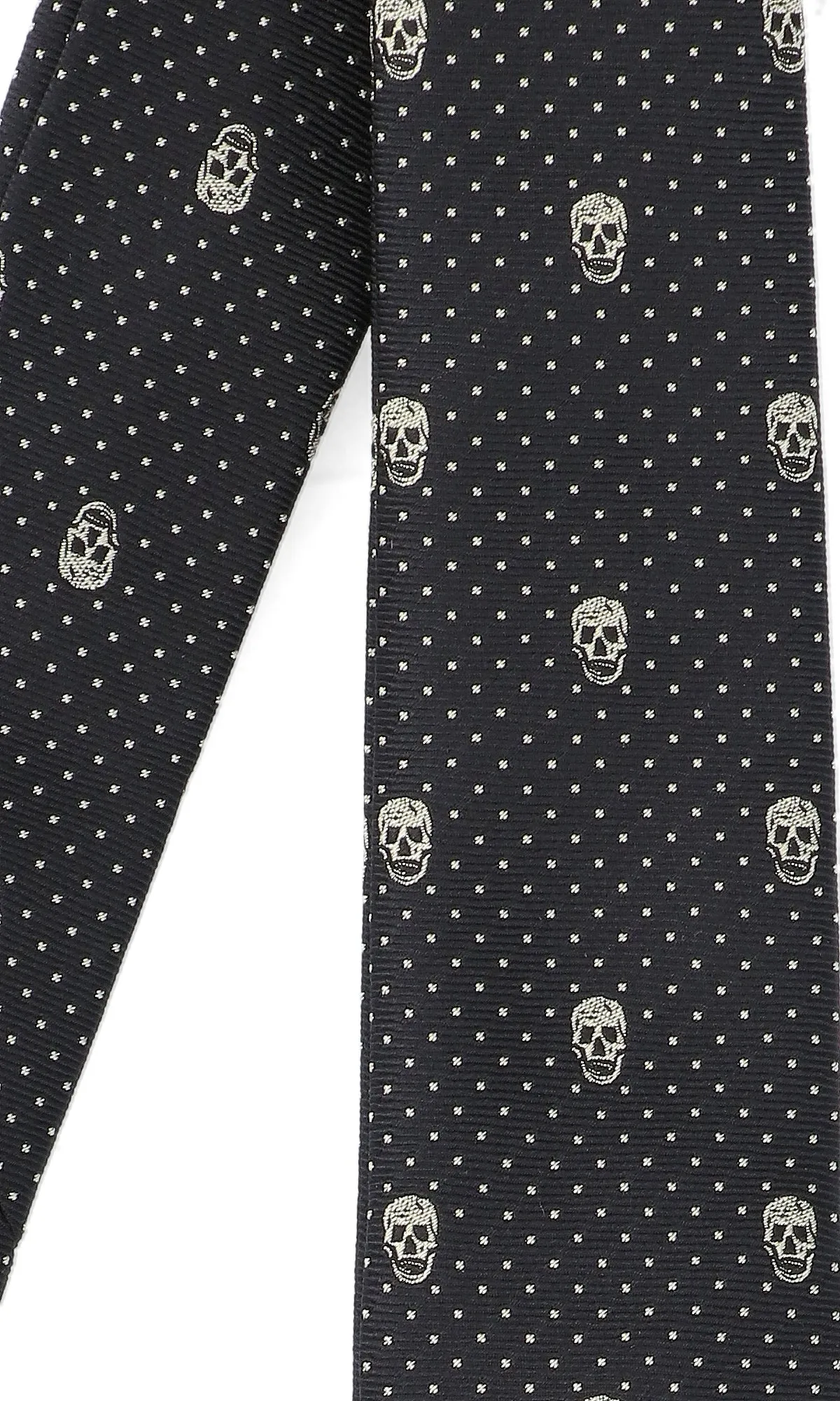 Alexander McQueen Skull Print Tie