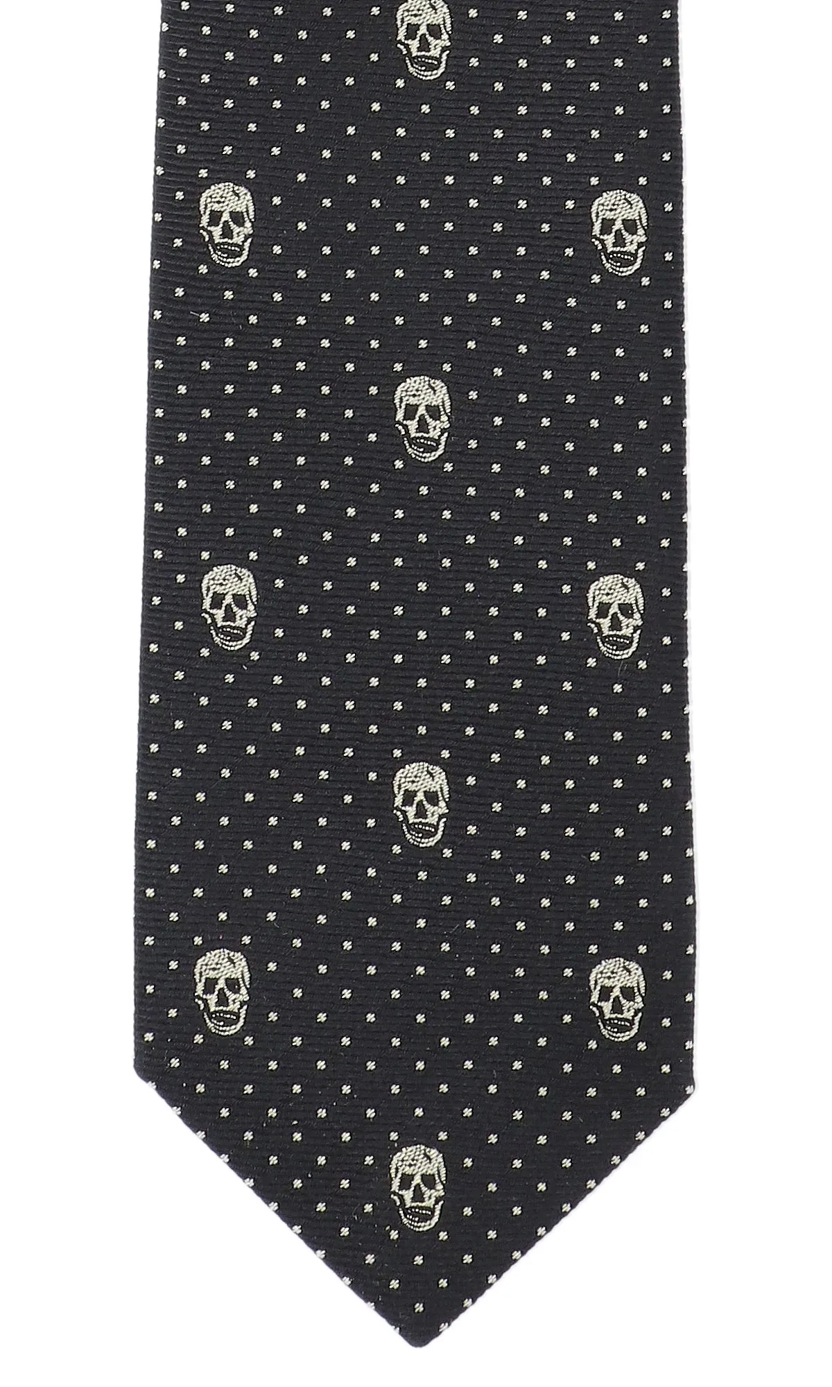 Alexander McQueen Skull Print Tie