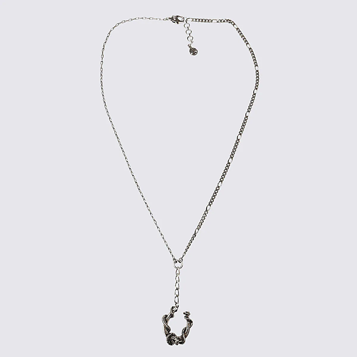 Alexander McQueen Snake Horseshoe Necklace