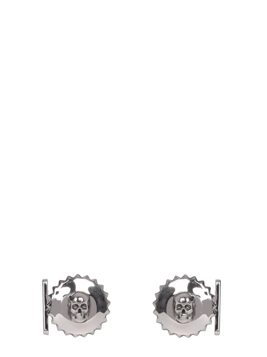 Alexander McQueen Stud Skull Cufflinks