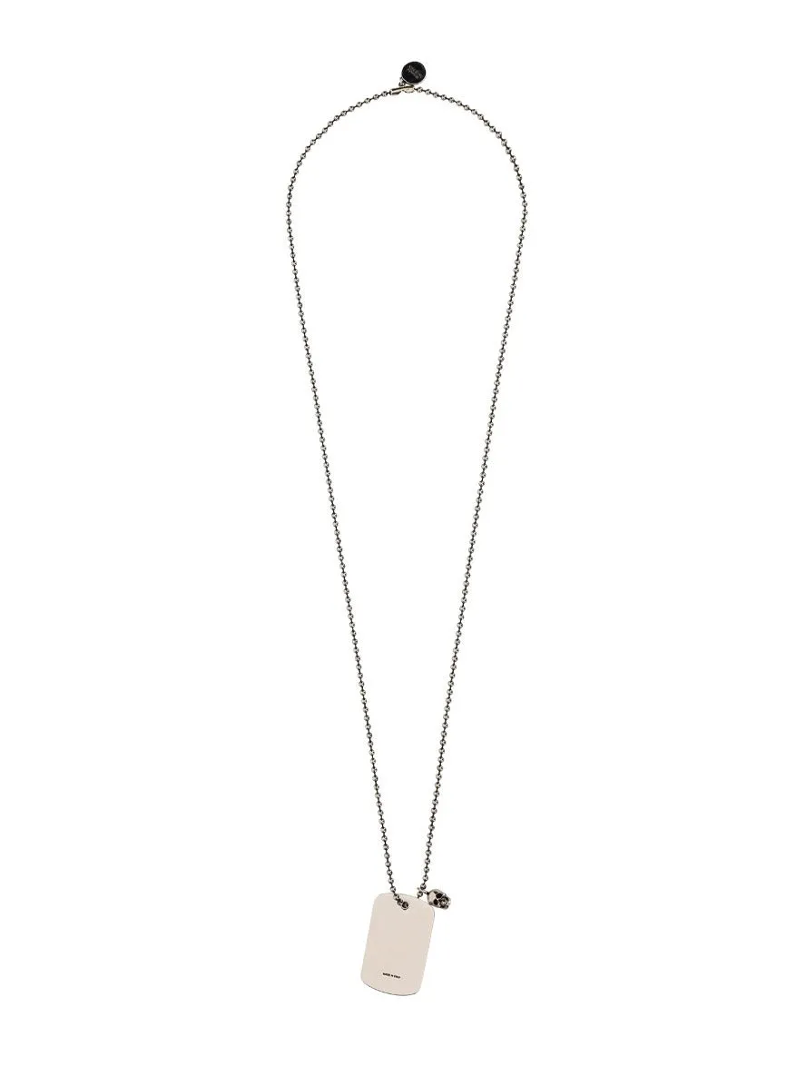 Alexander McQueen Tag Necklace