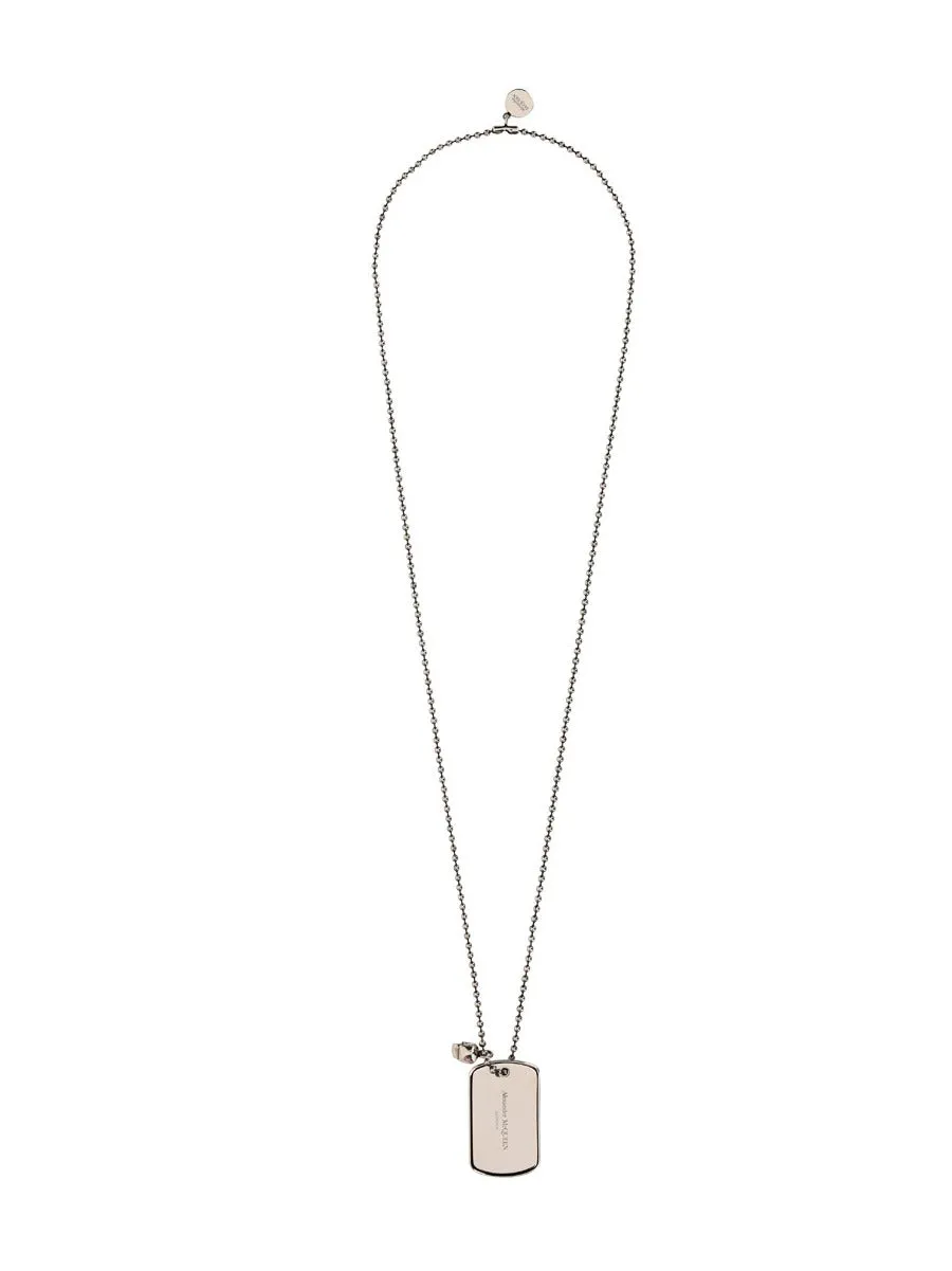 Alexander McQueen Tag Necklace