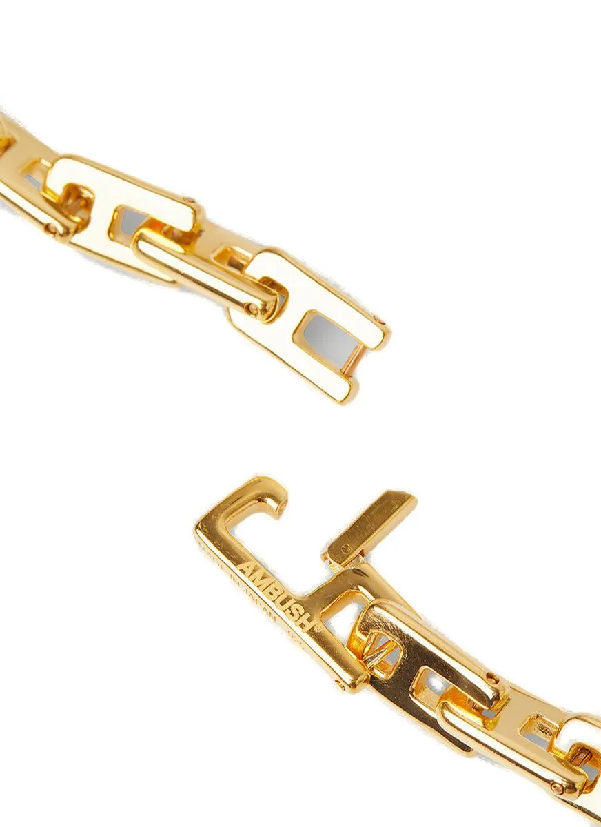 Ambush A-Chain Logo Detailed Necklace