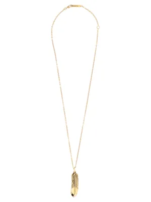 Ambush Feather Pendant Necklace
