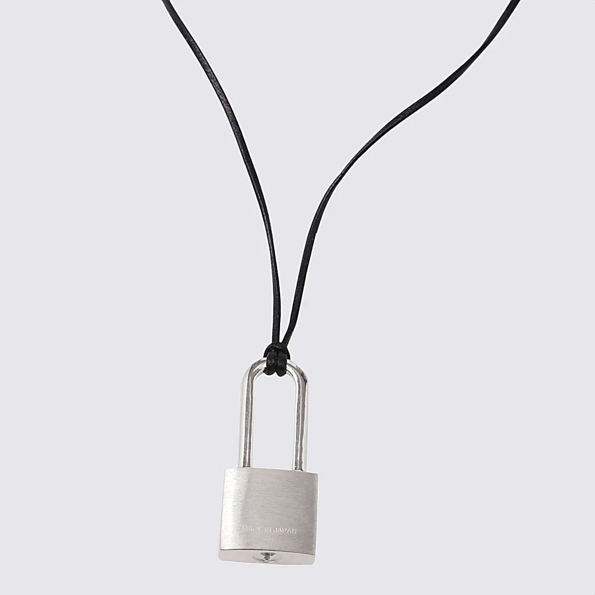 Ambush Logo Engraved Padlock Necklace