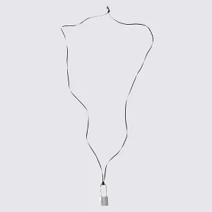 Ambush Logo Engraved Padlock Necklace