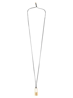 Ambush Padlock Charm Necklace