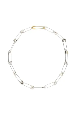 Ambush Safety Pin Link Necklace