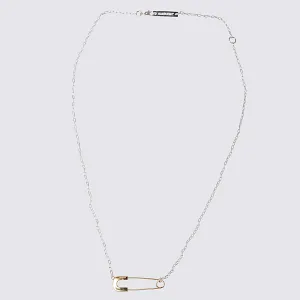Ambush Safety Pin Necklace