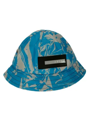 Aries Crinkle Logo Patch Bell Bucket Hat
