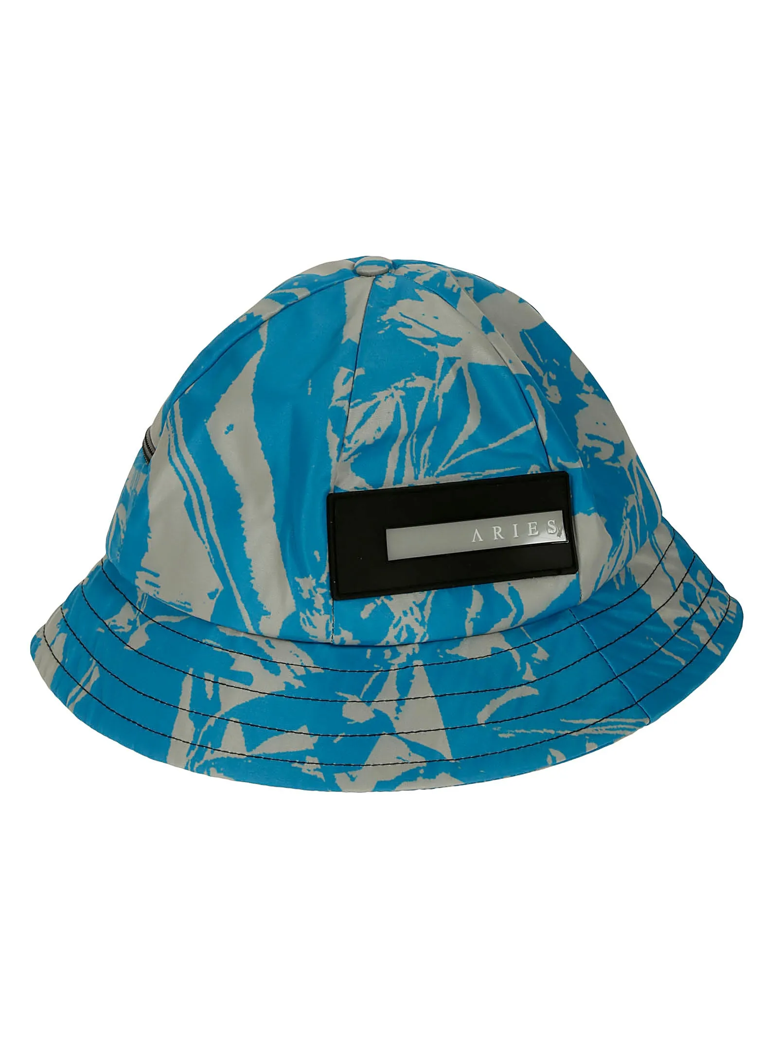 Aries Crinkle Logo Patch Bell Bucket Hat