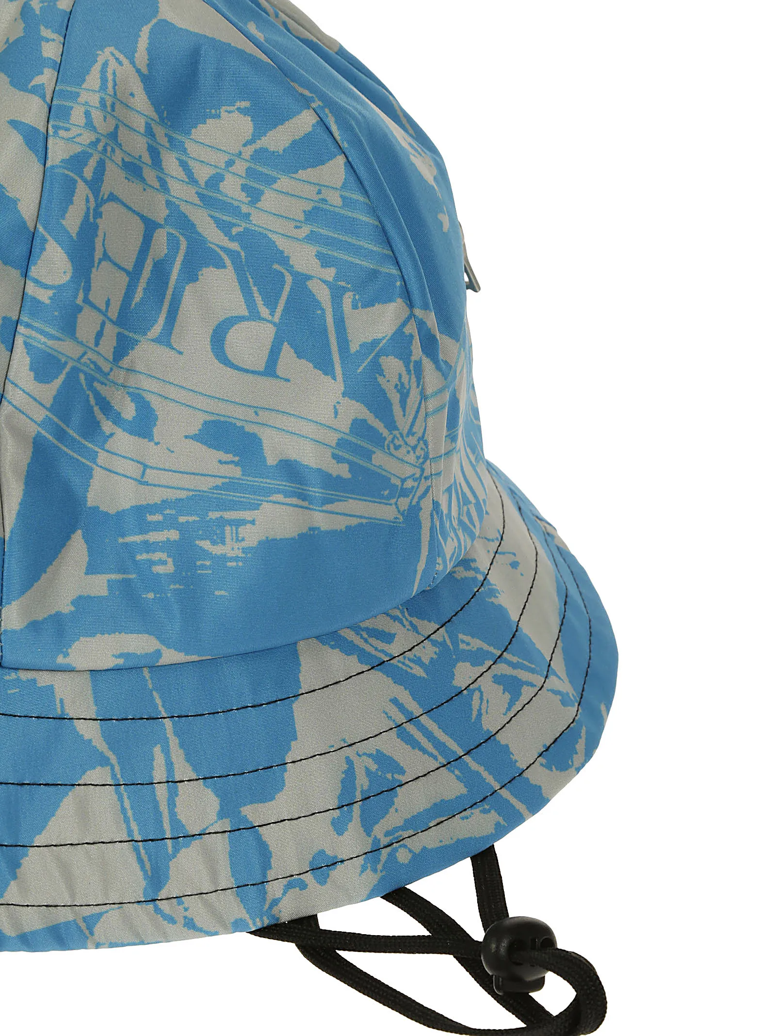 Aries Crinkle Logo Patch Bell Bucket Hat