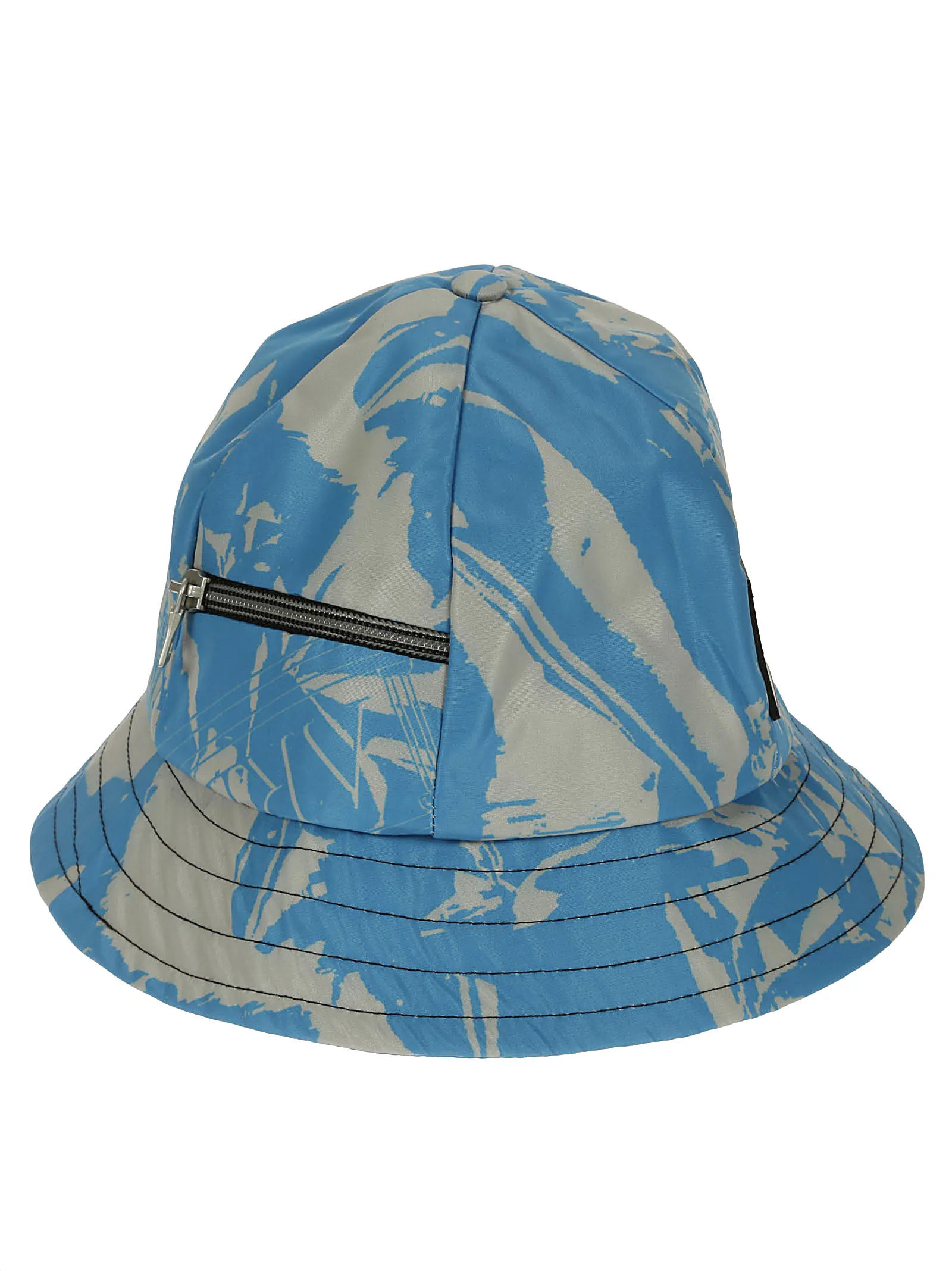 Aries Crinkle Logo Patch Bell Bucket Hat