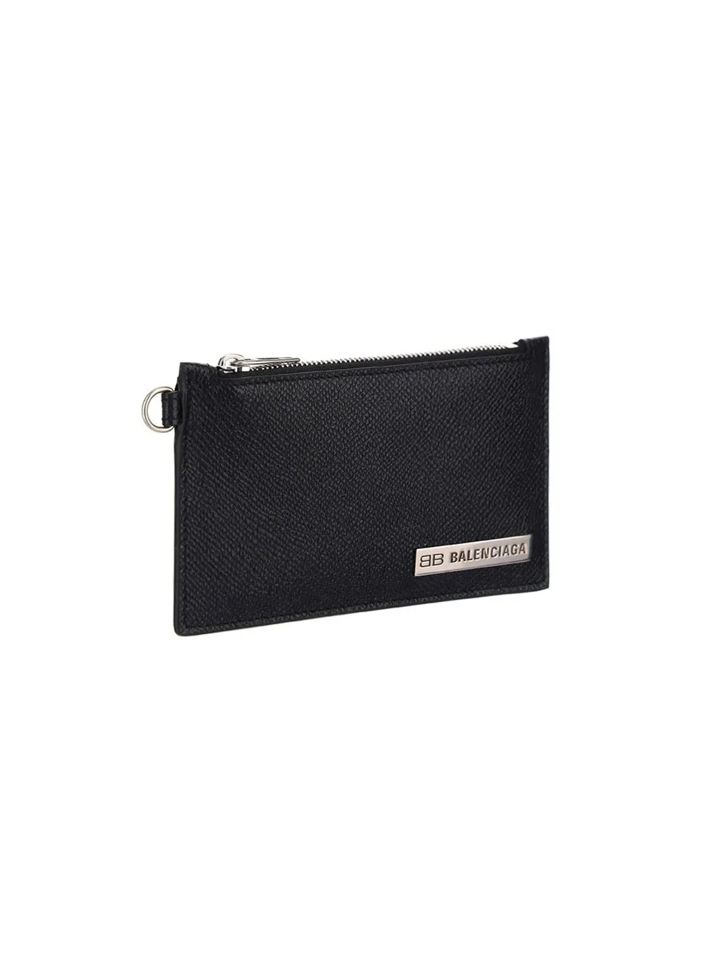 Balenciaga Logo Plaque Wallet