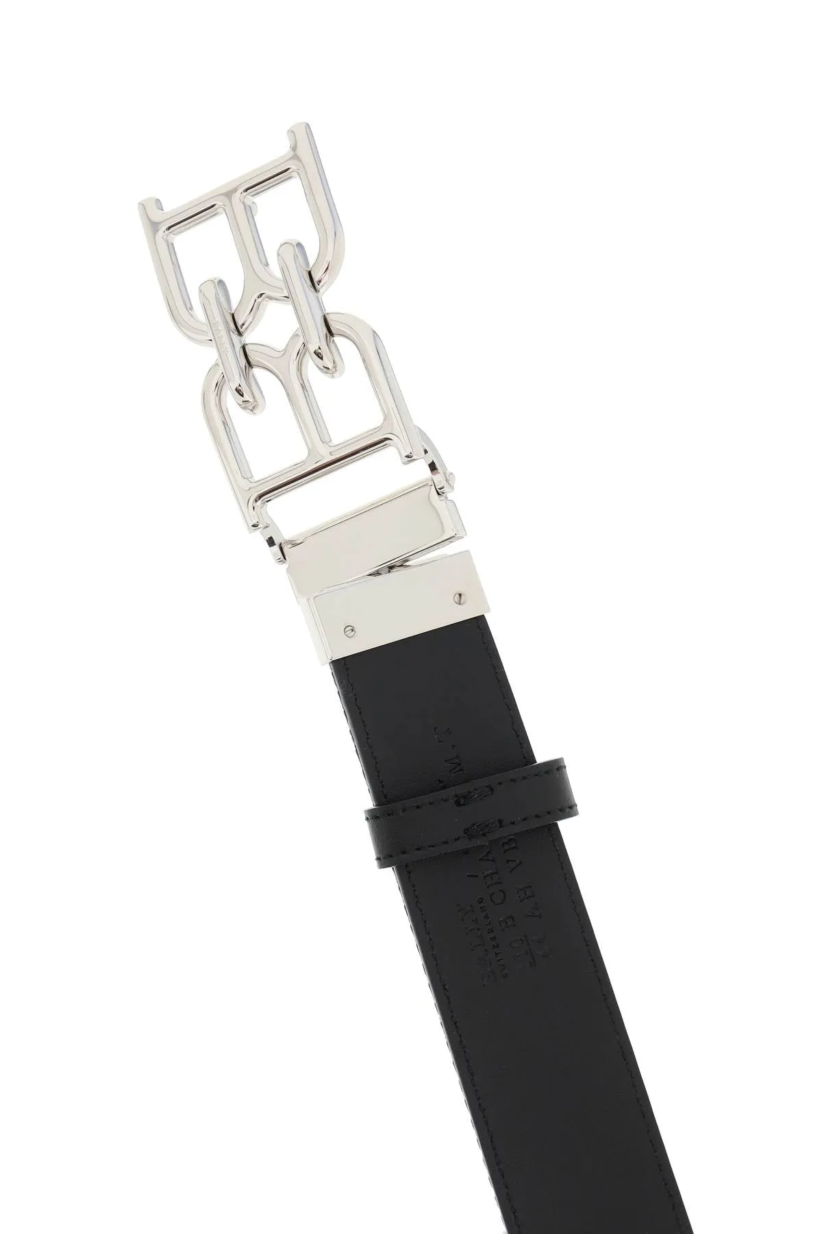 Bally Logo Plaque Belt