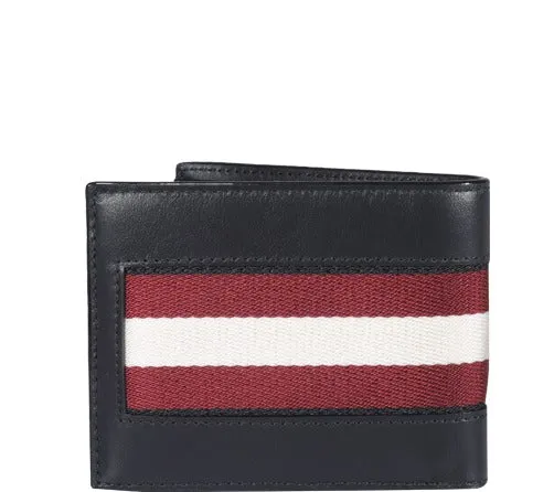 Bally Striped Bi-Fold Wallet