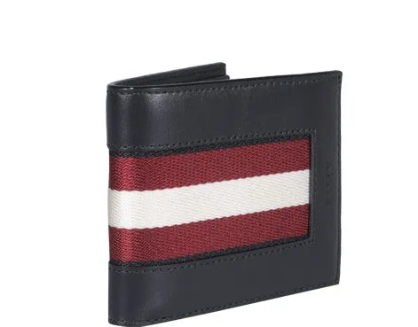 Bally Striped Bi-Fold Wallet