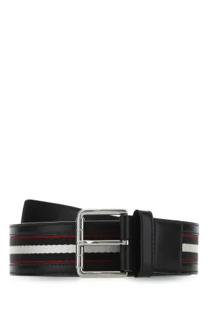 Bally Wilford Striped Belt