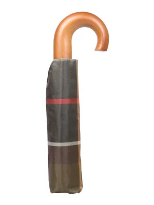 Barbour Checked Umbrella