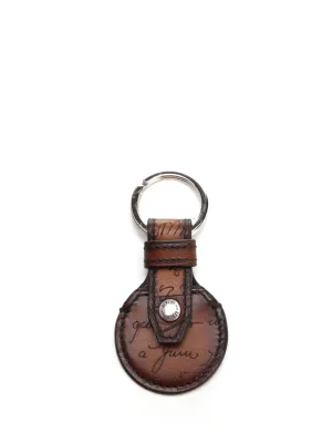 Berluti Lettering Engraved Keg Ring