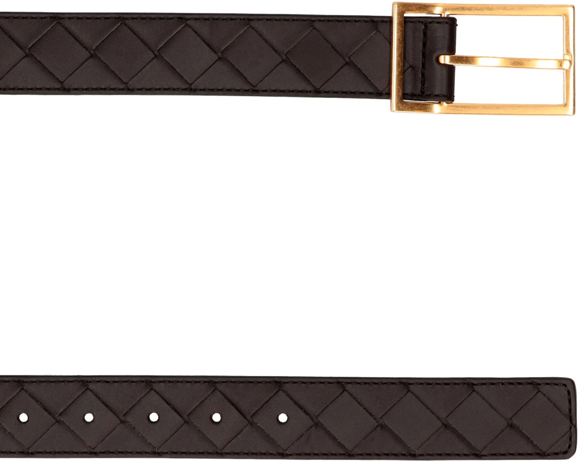 Bottega Veneta Intrecciato Buckle Belt