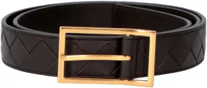 Bottega Veneta Intrecciato Buckle Belt
