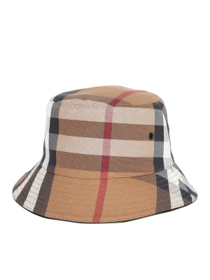 Burberry Checked Bucket Hat