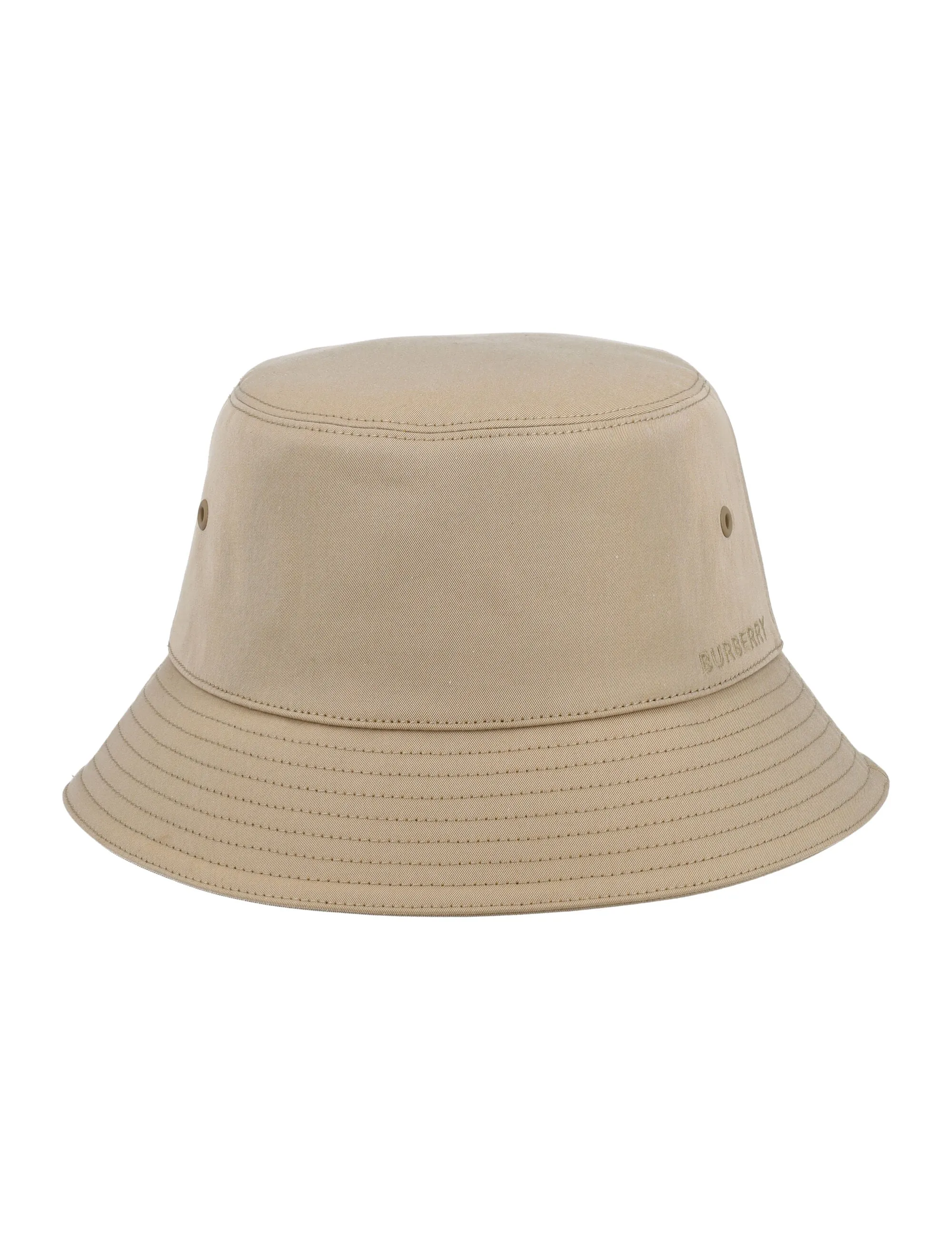 Burberry Logo Embroidered Bucket Hat