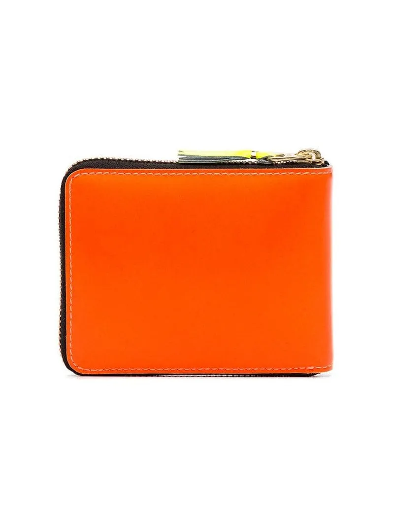Comme Des Garons Wallet Colour-Block Zipped Wallet
