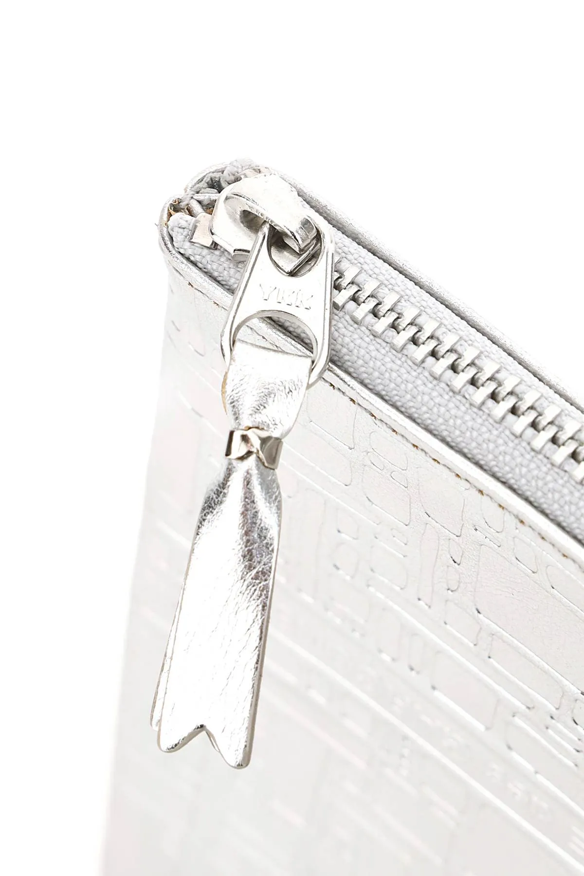 Comme Des Garons Wallet Logo Embossed Coin Purse
