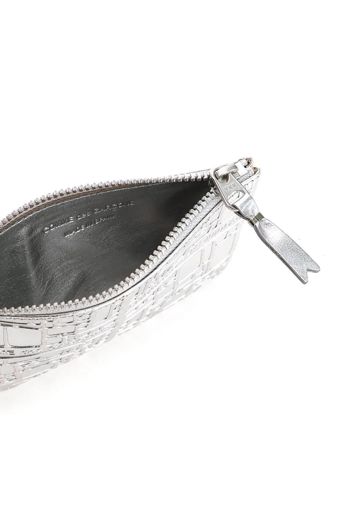 Comme Des Garons Wallet Logo Embossed Purse