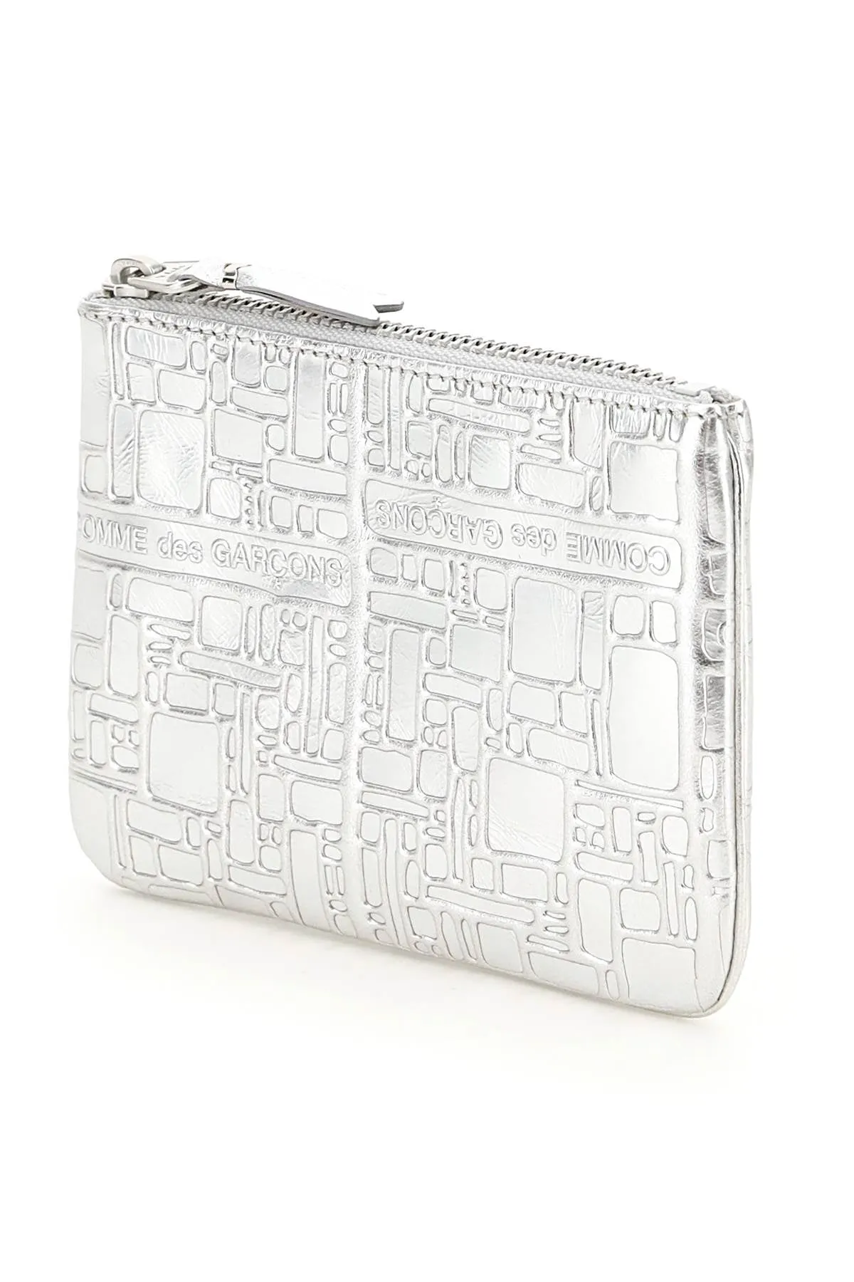 Comme Des Garons Wallet Logo Embossed Purse