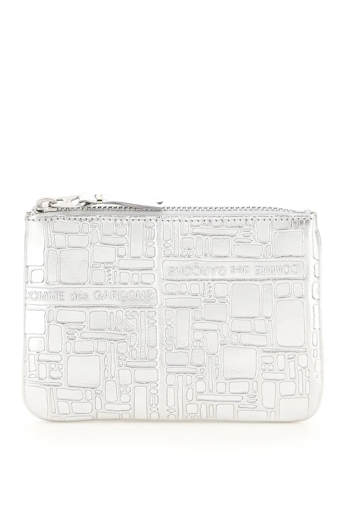Comme Des Garons Wallet Logo Embossed Purse