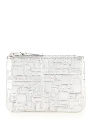 Comme Des Garons Wallet Logo Embossed Purse