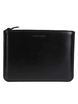 Comme des Garons Wallet Logo Embossed Wallet