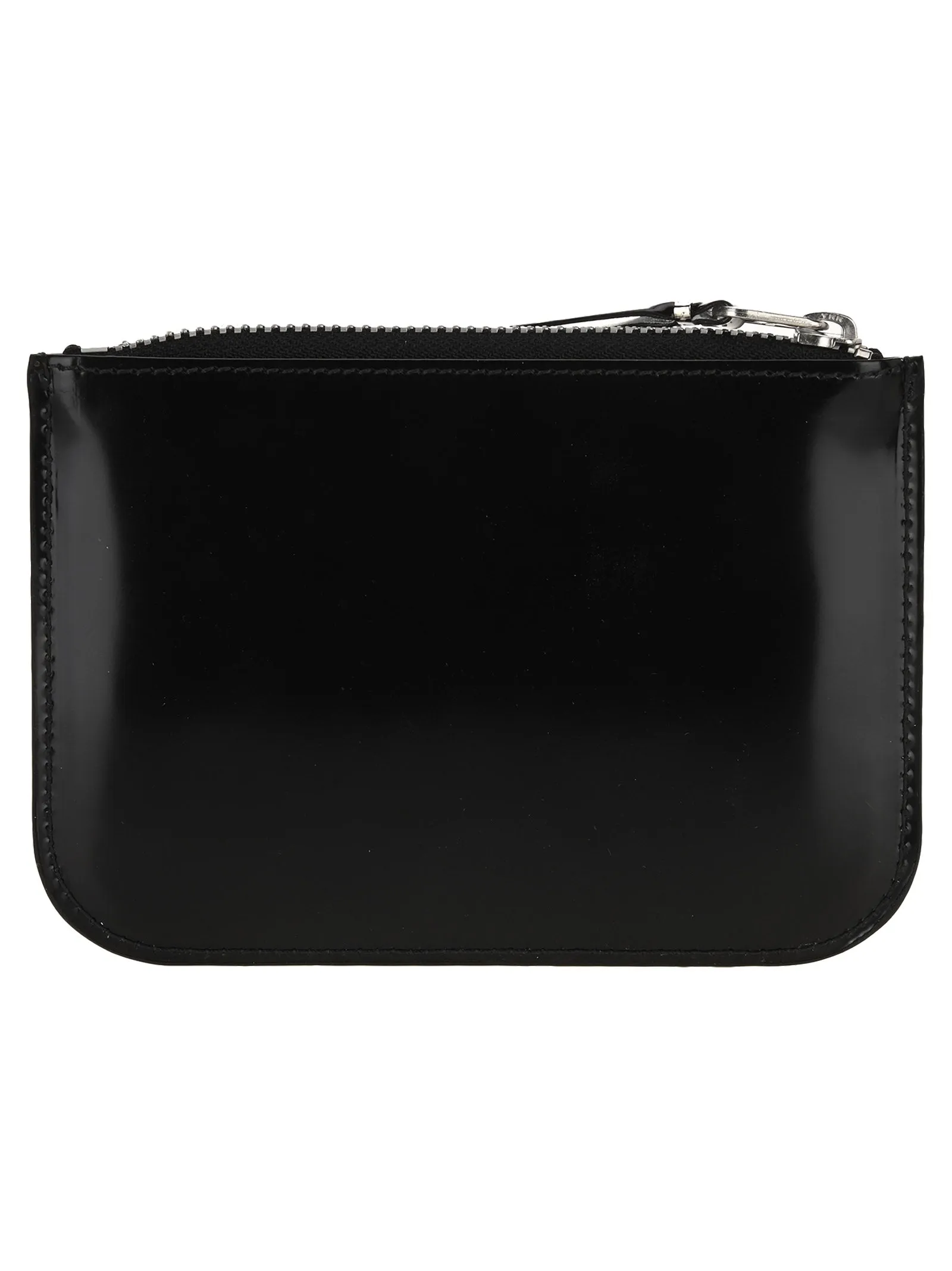 Comme des Garons Wallet Logo Embossed Zipped Wallet