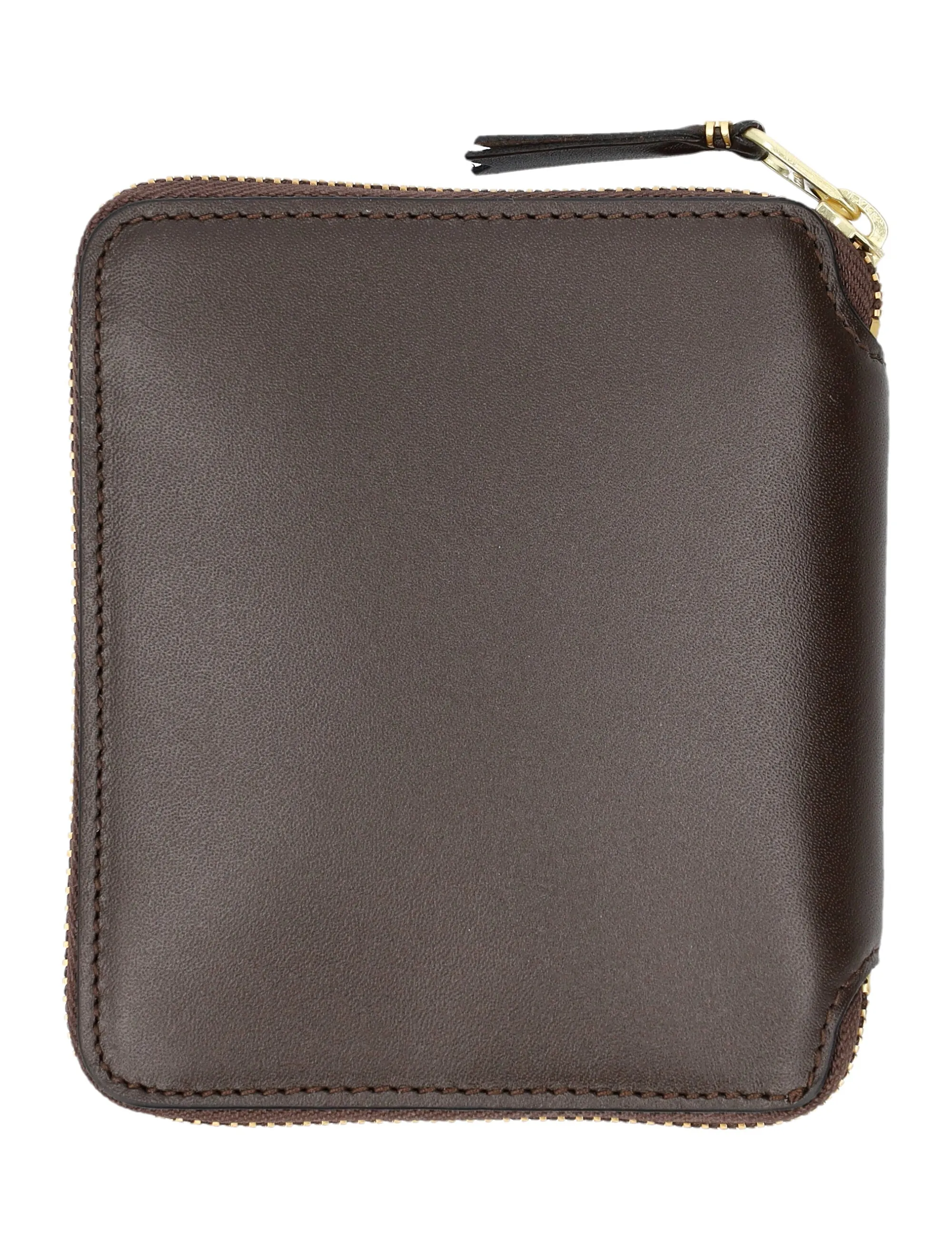 Comme des Garons Wallet Logo Print Zipped Wallet