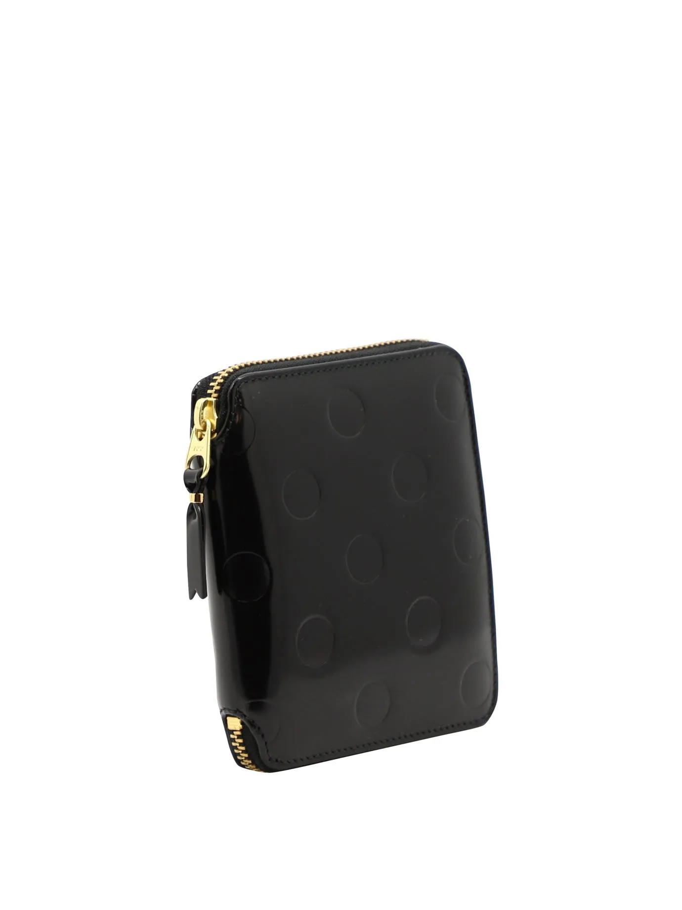 Comme Des Garons Wallet Polka-Dot Embossed Wallet