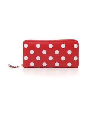 Comme des Garons Wallet Polka-Dot Print Wallet