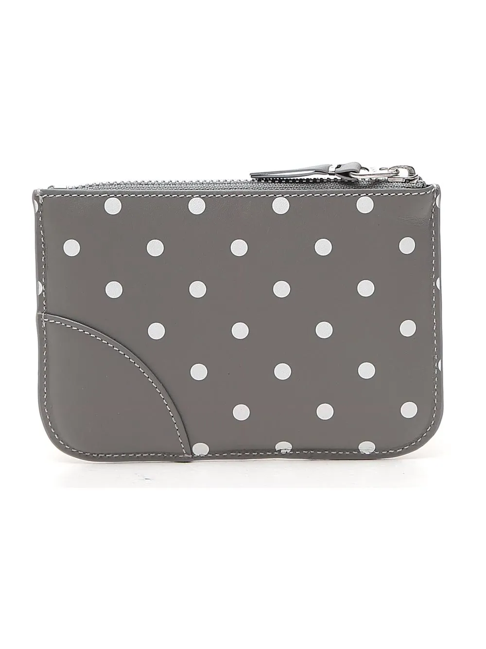 Comme des Garons Wallet Polka-Dot Print Zipped Wallet